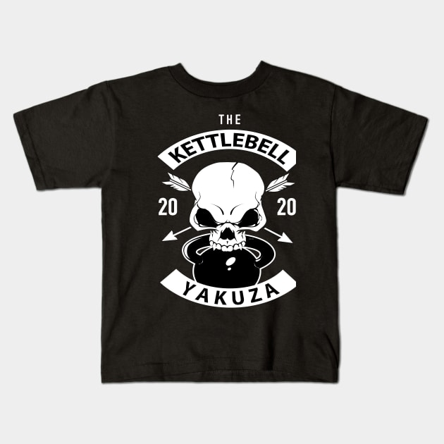 The Kettlebell Yakuza Kids T-Shirt by Spikeani